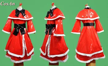 Igre Touhou Project Shinki Cosplay Odijelo Kvalitetne Crvene Lakirane Kože Uniforma Haljina Uloga Igranje Igra Odjeća Po Mjeri