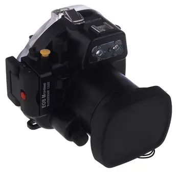 40 m / 130FT Vodootporan Podvodno Kućište Fotoaparata Ronjenje Torbica za Canon EOS-M 18-55 Objektiv za EOS M
