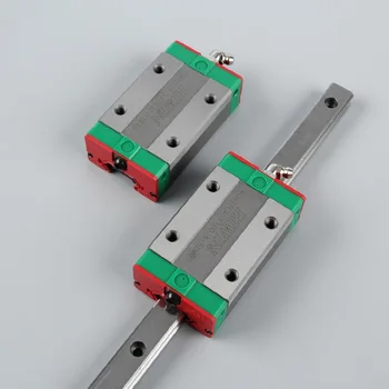 2 komada original HIWIN linearni uvodni željeznički EGR25-L 1800 mm + 4kom EGH25CA linearni blok za CNC