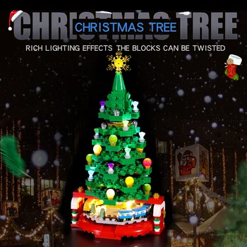LED lighting Kit For 40338 Christmas Tree Blocks Accessories (samo komplet rasvjeta ,bez blokova)