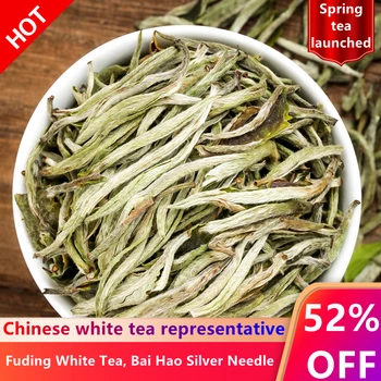 250 g Bijeli Čaj Kineski Bai Hao Yin Zhen Bijeli Čaj Silver Needle Čaj Za Mršavljenje slobodno teče Čaj je Prirodni Organski Ljepota Zdravlje Hrana