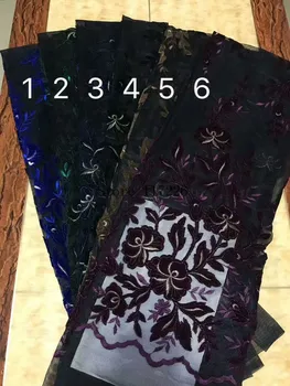 Najprodavaniji Modni afrički čipka cvjetne čipke tkanina JRB-71310-1 Viši stupanj vezene cvjetne čipke tkanina za dobre haljine