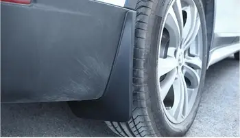 OFor BMW X1 F48 2016 2017 Crni plastični zaštitni lim Zaliske Zaliske 4kom Modifikacija vozila