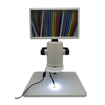 Digitalni Video Zoom Stereo Mikroskop 1080P 60fps Panasonic CMOS Mikroskopi Skladište 11,6-Inčni LCD zaslon
