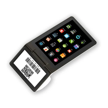 HSPOS 7inch Ručni PDA Android Pos Terminala s Pisačem i wifi Bluetooth Barkod Camera Scaner 1D 2D