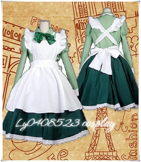 Axis Powers cos anime muški ženski cosplay Kvalitetan modni odijelo sobarica komplet Majica + suknja + pregača + kravata + rupčić Slika  1
