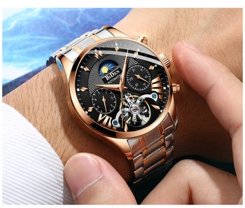 Poslovni muški/muški satovi su najbolji brand automatski/mehanička/replika satova muški sportski ručni sat gospodo reloj hombre tourbillon sat