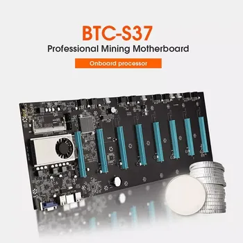 Matična ploča минирования BTC-S37, veliki razmak između материнскими daskama grafičke kartice 6.5 s procesorom