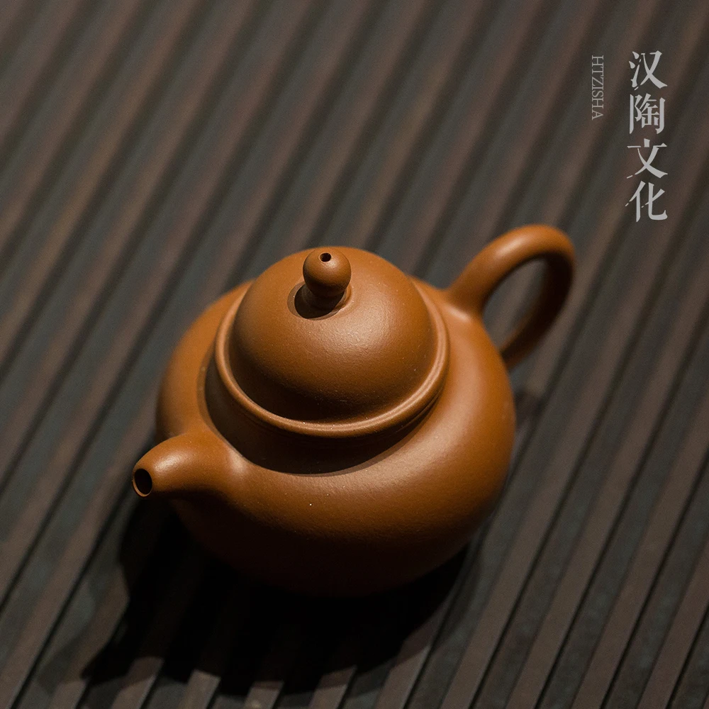 Yixing preporučuje čisto vodstvom dahongpao quality pure zhu mud skica Duo ball pot teapot tea Slika  1