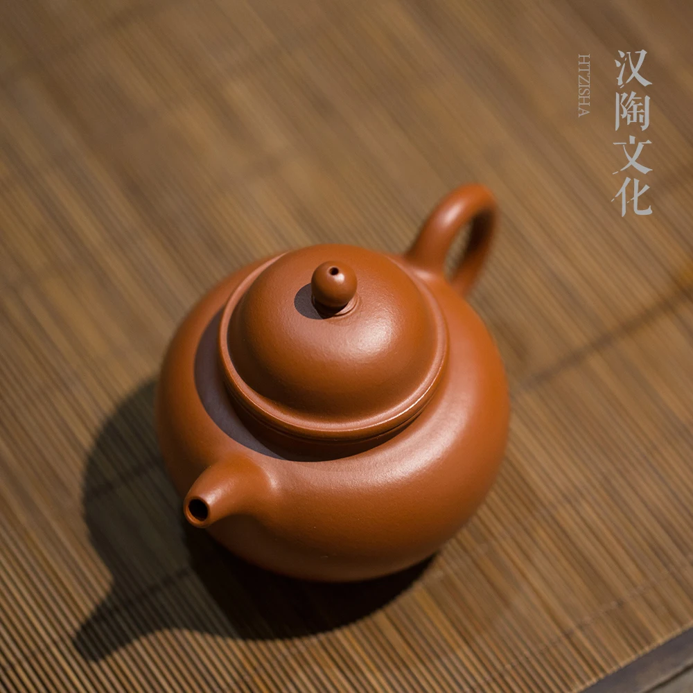 Yixing preporučuje čisto vodstvom dahongpao quality pure zhu mud skica Duo ball pot teapot tea Slika  3