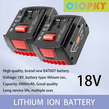 ARyee 14.4 6.000 mah Li-ion Baterija Zamjena za Bosch BAT607 BAT607G BAT614 BAT614G (2)