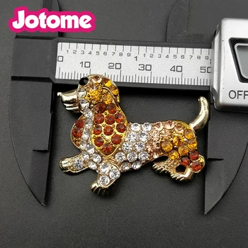 50 kom./lot besplatna dostava 50 mm crystal radi štene škotski terijer pas broš igle