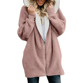 Janje baršun s kapuljačom ženska dugačka zimska jakna 2019 jesen i zima novi plus size 5XL topla odjeća kaputi donje