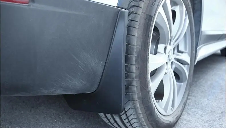 OFor BMW X1 F48 2016 2017 Crni plastični zaštitni lim Zaliske Zaliske 4kom Modifikacija vozila Slika  0